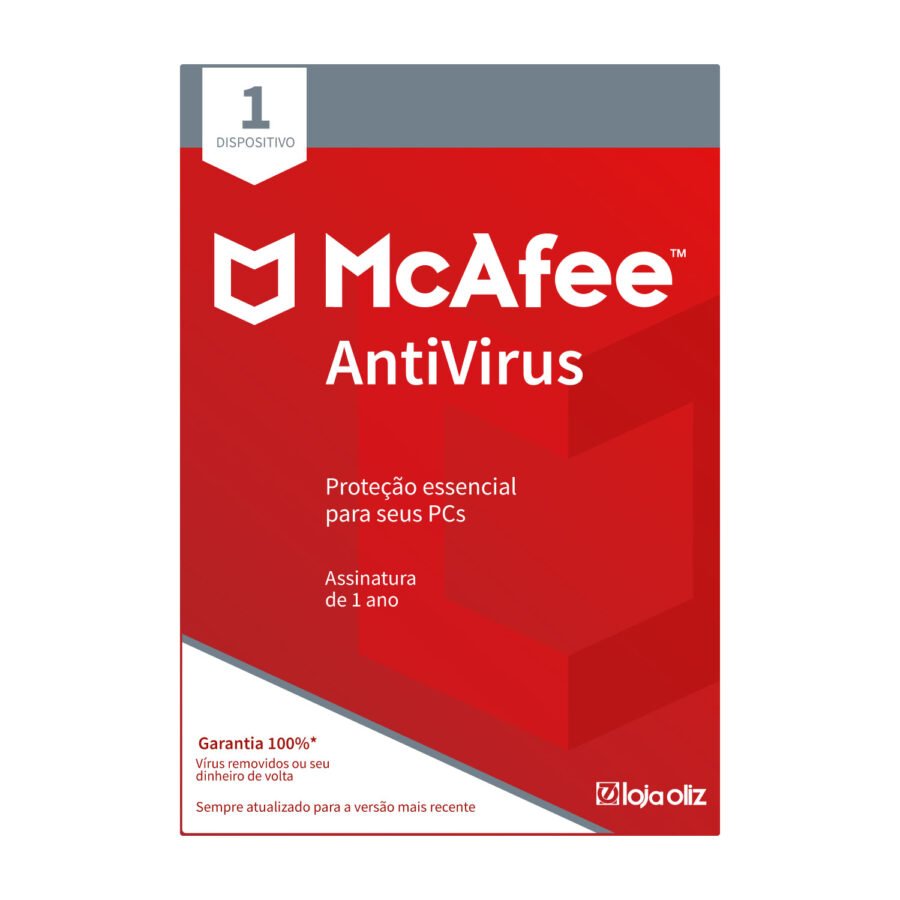 McAfee Antivirus 1 Dispositivo