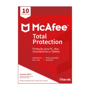 McAfee Total Proteção 10 Dispositivos