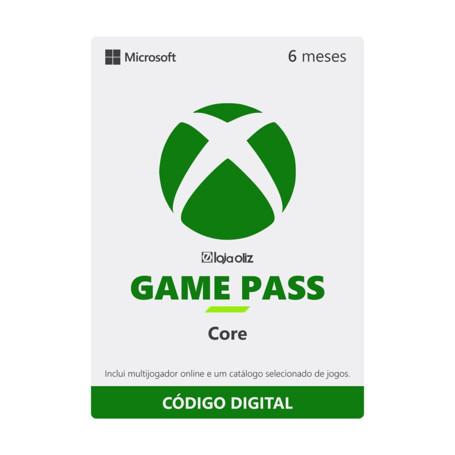 Game Pass Core 6 meses