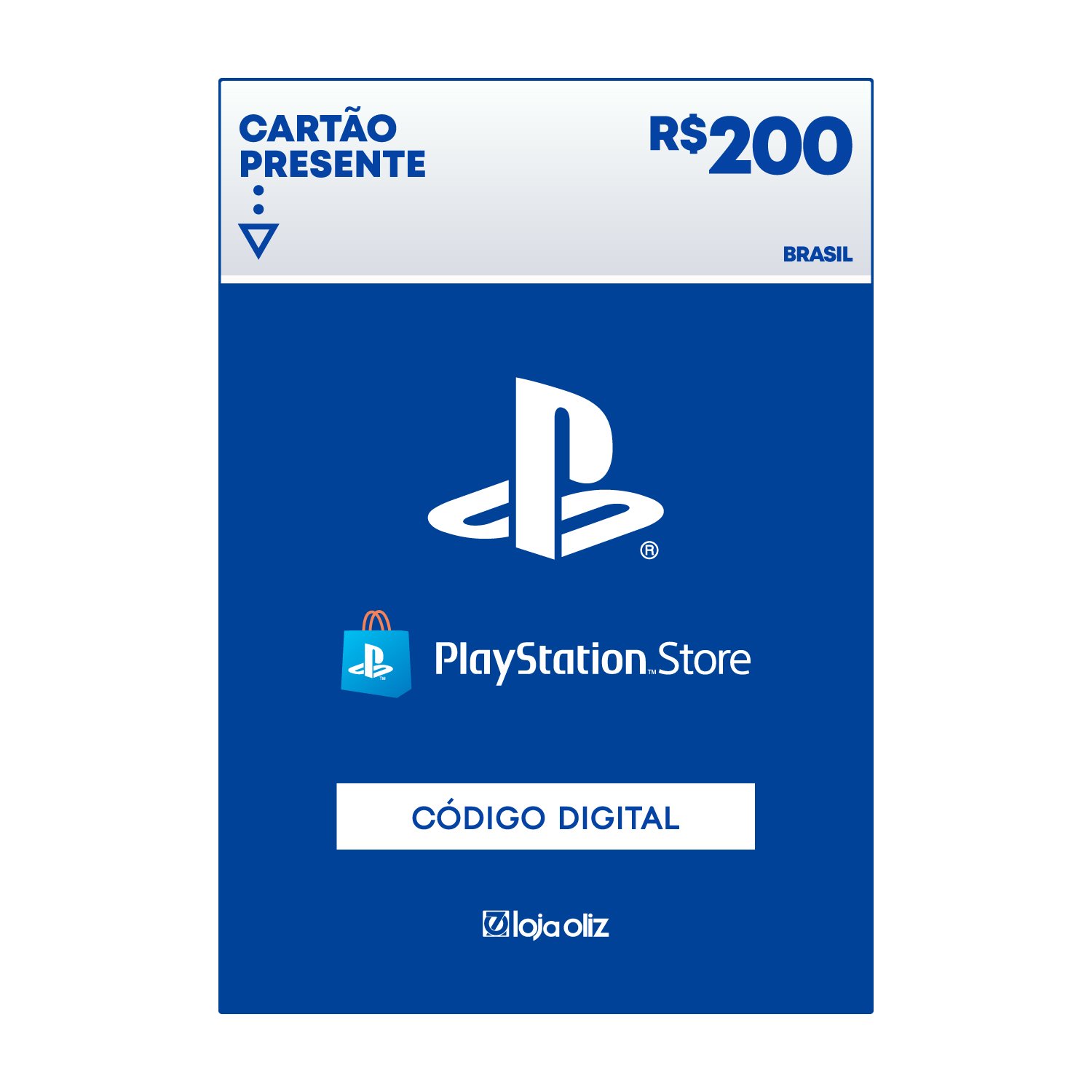 R$ 200 - Cartão-Presente Xbox