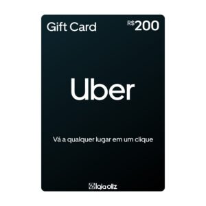 Gift Card Uber R$200