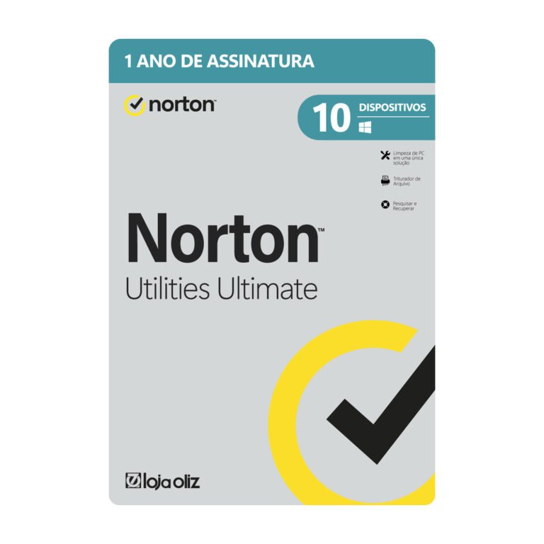 Norton Utilities Ultimate para 10 Dispositivos 12 Meses ESD Loja Oliz