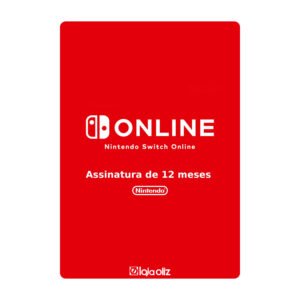 Nintendo Switch Online 12 Meses - Brasil